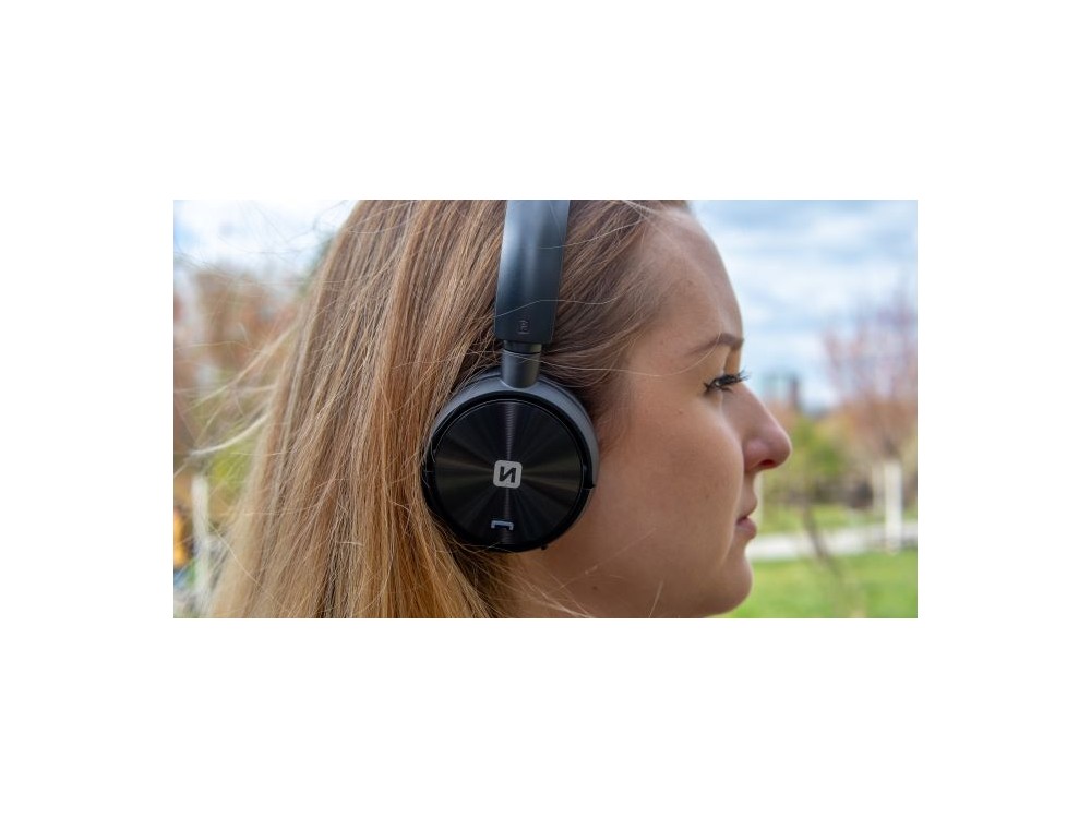 Swissten Trix Bluetooth headphones with Radio & microSD, Black
