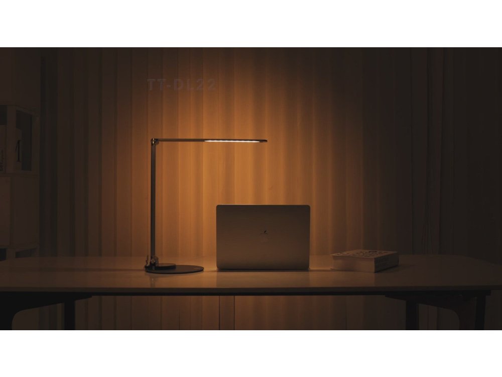 TaoTronics TT-DL22 LED Desk Λάμπα με Touch Control & USB Θύρα, 3 Color Modes, 6 Brightness Levels, Aluminium, Black