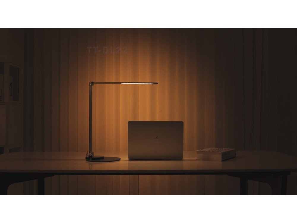 TaoTronics TT-DL22 LED Desk Λάμπα με Touch Control & USB Θύρα, 3 Color Modes, 6 Brightness Levels, Aluminium, Iron Grey