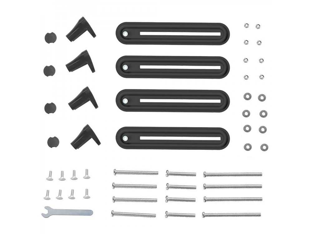 Techly Mounting plate Non-VESA 13"- 27", VESA adapter for TV or Monitor that do not support VESA Mounting