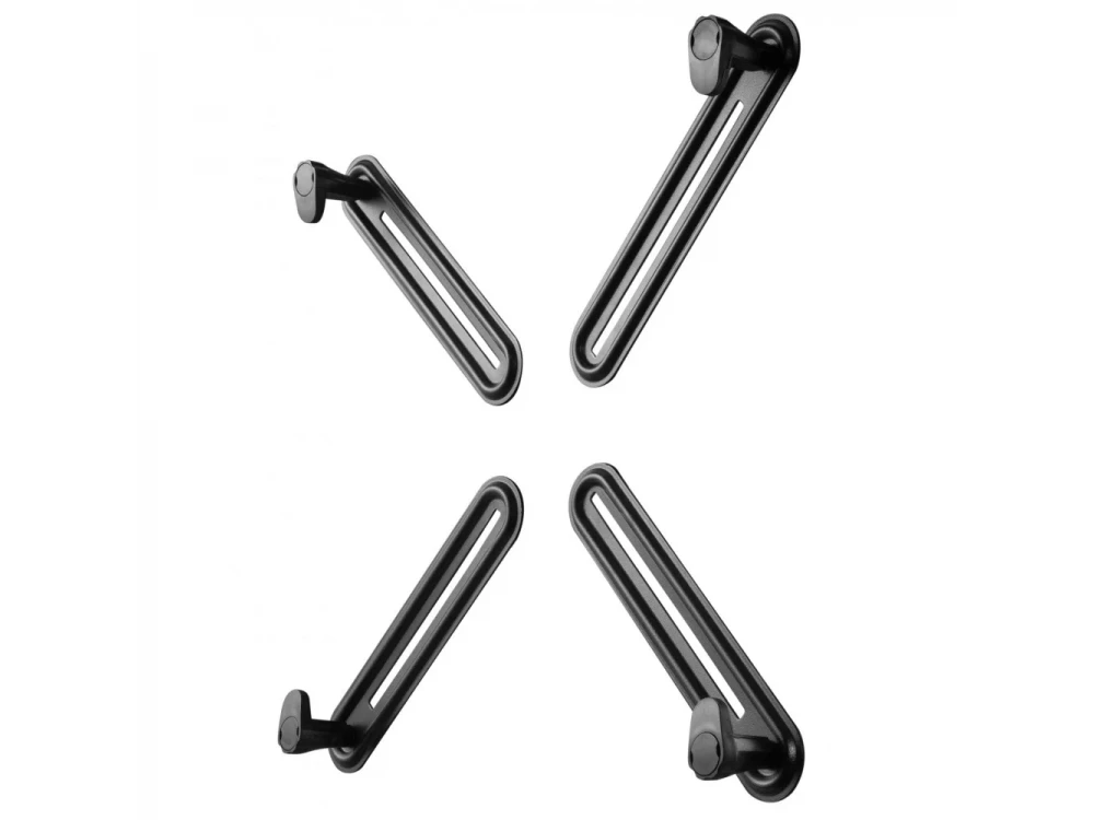 Techly Mounting plate Non-VESA 13"- 27", VESA adapter for TV or Monitor that do not support VESA Mounting