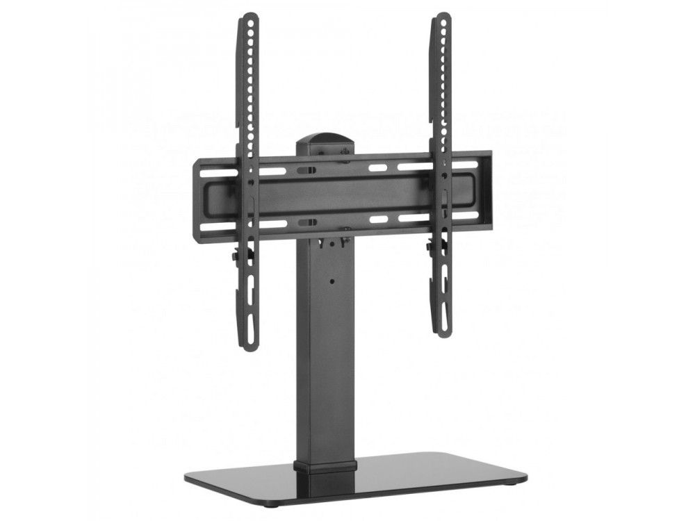 Techly Slim TV Stand & Mount, Tabletop Stand for TV 32”-55”, up to 40kg