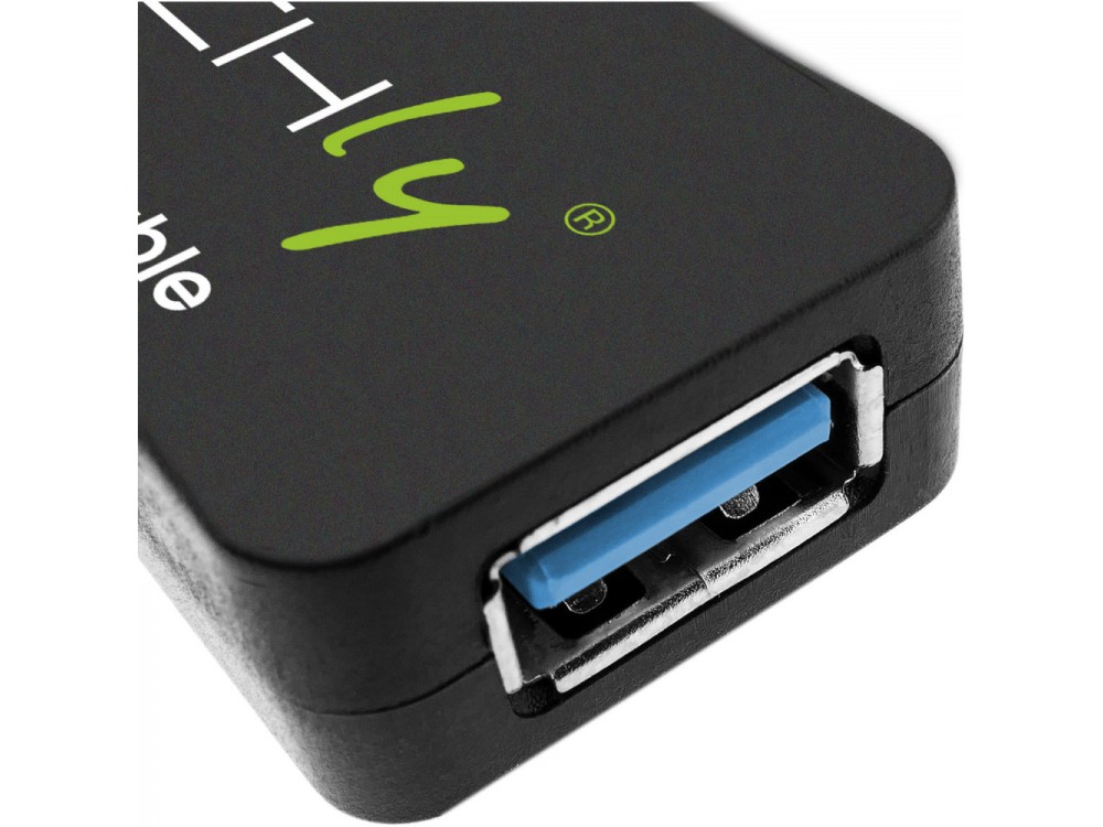 Techly SuperSpeed+ USB 3.2 5Gbps Active Repeater Cable 10m. Extension Cable with Signal Amplifier, USB-A Extender