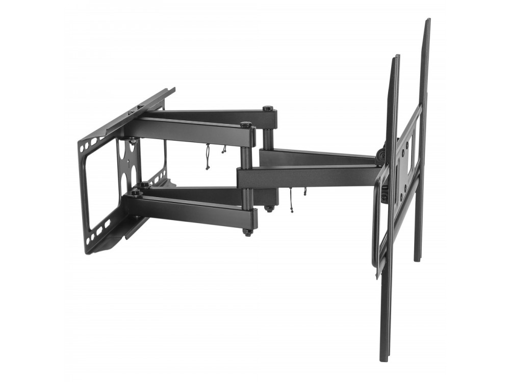 Techly TV Mount, Ultra Slim Tilting Stand with Double Arm for TV 37”-70”, up to 40kg