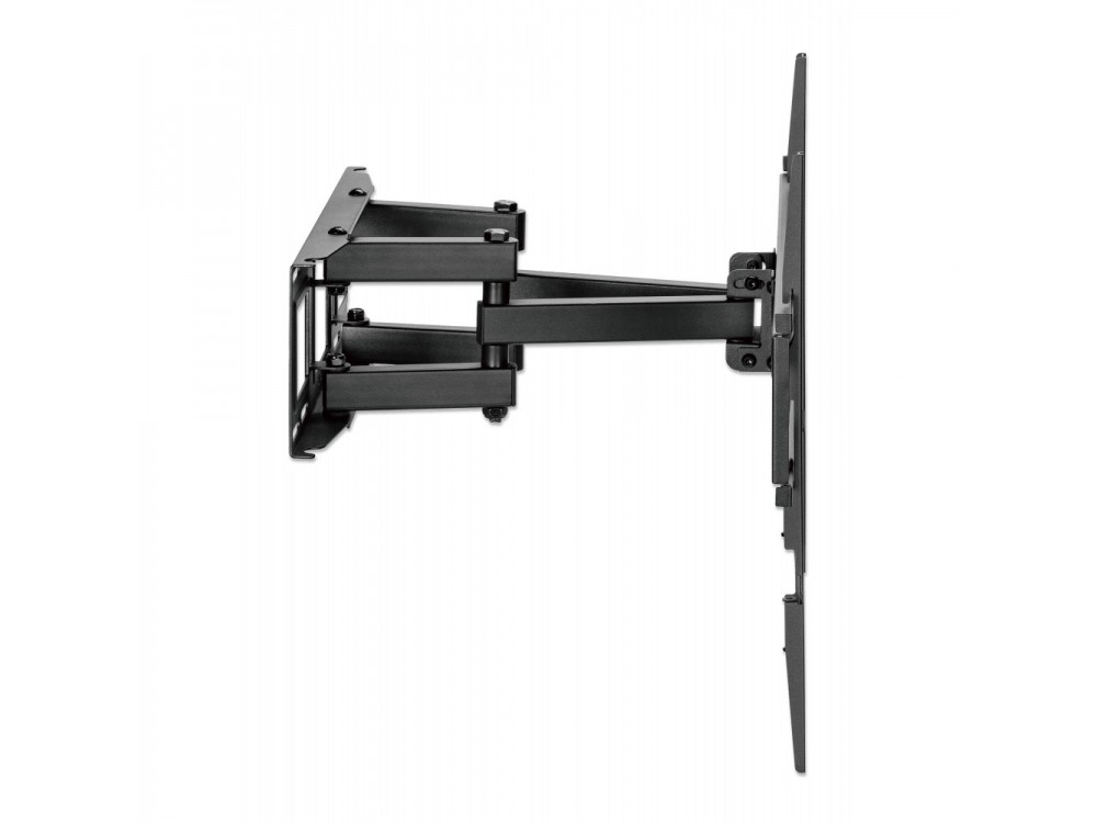 Techly TV Mount, Ultra Slim Επικλινόμενη Βάση με διπλό Βραχίονα για TV 37”-80” Full-Motion, έως 40kg