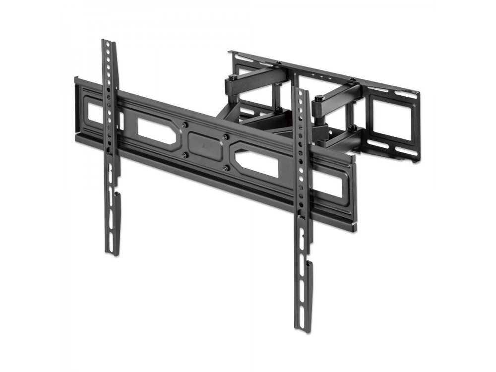 Techly TV Mount, Ultra Slim Επικλινόμενη Βάση με διπλό Βραχίονα για TV 37”-80” Full-Motion, έως 40kg