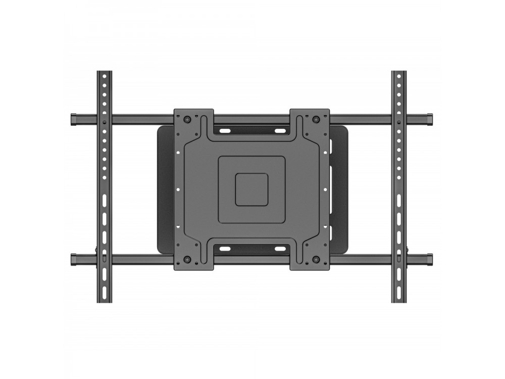 Techly TV Mount, Ultra Slim Tilting Stand with Double Arm for TV 65”-110” Full-Motion, up to 120kg