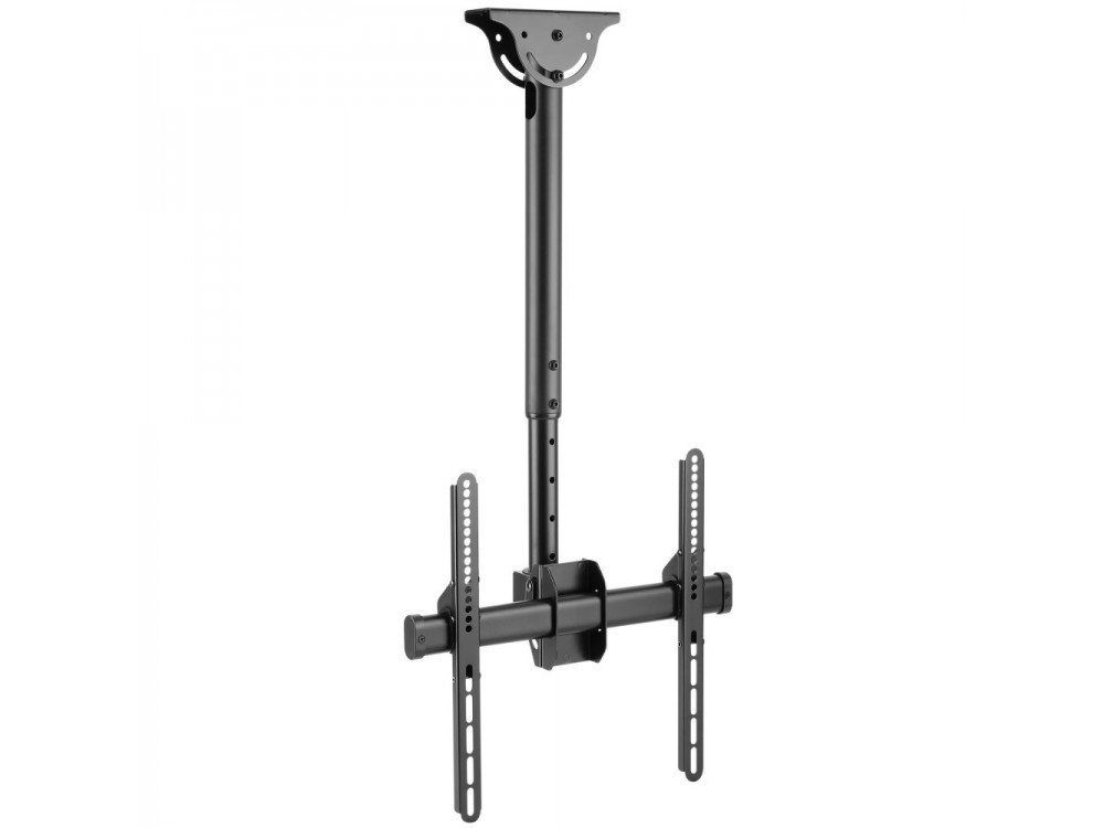 Techly TV Mount – Tilting & Swiveling Ceiling Bracket for 32"-55” TVs, Up to 50kg