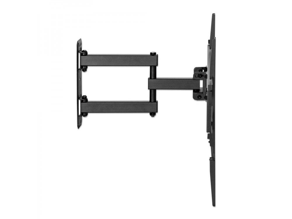 Techly TV Mount, Επικλινόμενη & Περιστρεφόμενη Βάση με Διπλό & σπαστό Μπράτσο για TV 32”-55”, έως 35kg