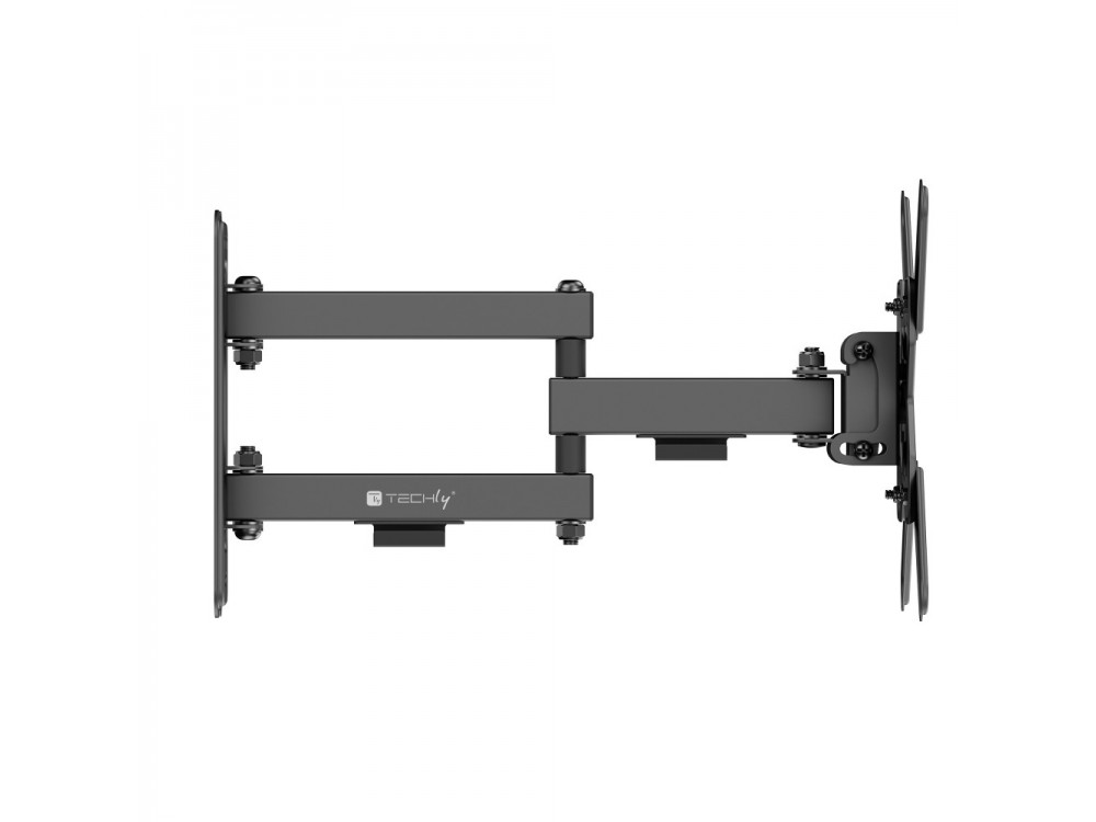 Techly TV Mount, Tilting & Swivel Stand with Split Arm for TVs 13”-43”, up to 20kg
