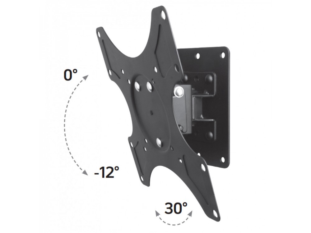 Techly Ultra Slim TV Mount, Tilting Stand for TV 19”-37”, up to 25kg Save