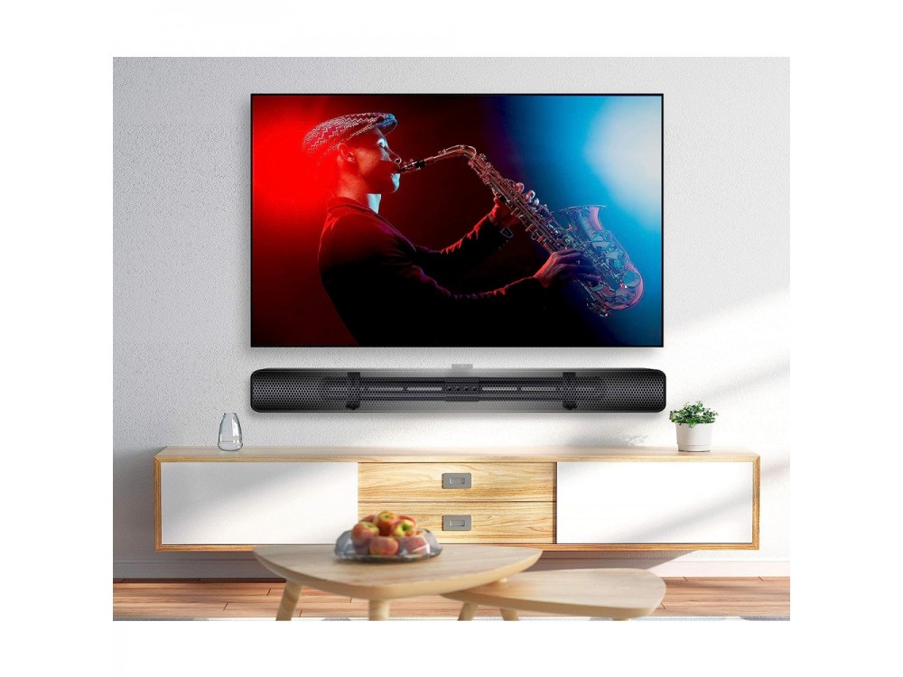Techly Soundbar Mount Up to 8kg, Universal for TV or TV Stand Mounting