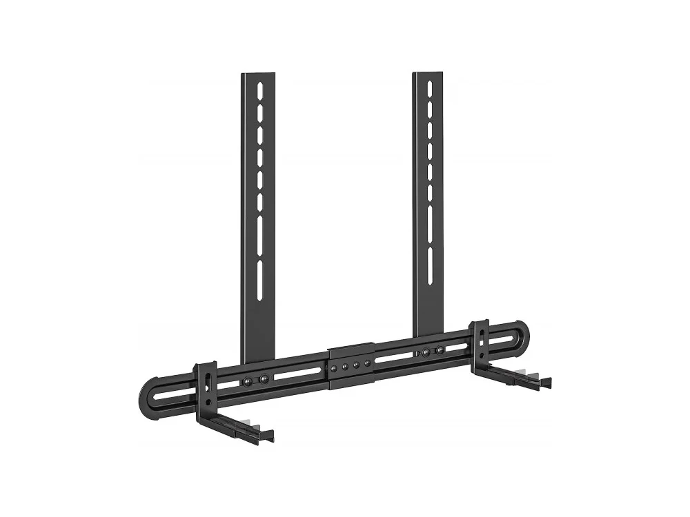 Techly Soundbar Mount Up to 8kg, Universal for TV or TV Stand Mounting