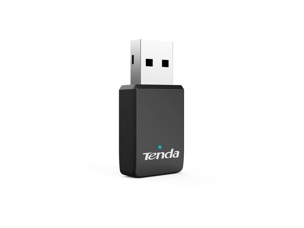 Tenda U9 WiFi Dongle 633Mbps Mini, WiFi Adapter Dual Band, USB Αντάπτορας Ασύρματου Δικτύου 2.4GHz / 5GΗz