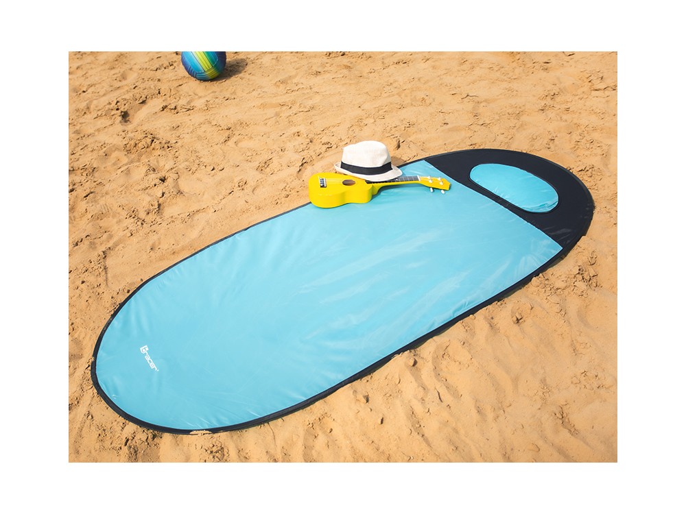 Tracer Pop Up Beach Mat Ψάθα Παραλίας 180x80cm, με Θήκη Μεταφοράς, Blue