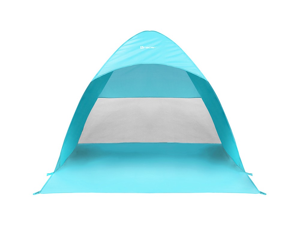 Tracer Pop Up Beach Tent, 160 x 150 x 115cm and 6 fixing pins and carrying bag, Blue