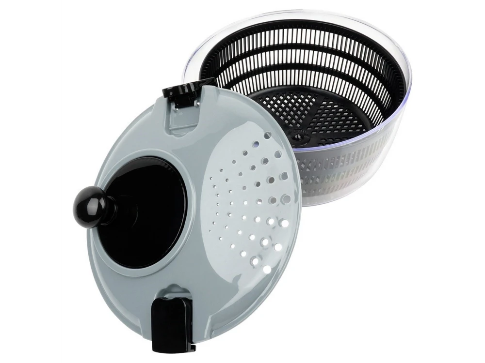 Vilde Premium Salad Spinner, Vegetable Colander 26cm, Grey