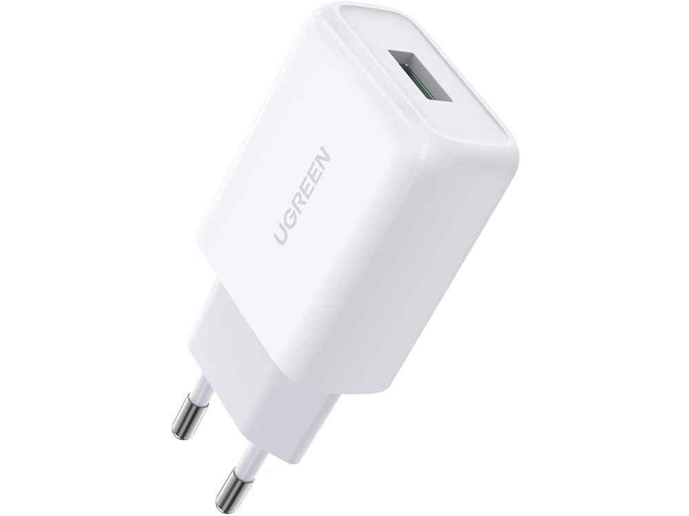 Ugreen Fast Charger Quick Charge 3.0 / CP, Wall Charger 18W - 10133, White