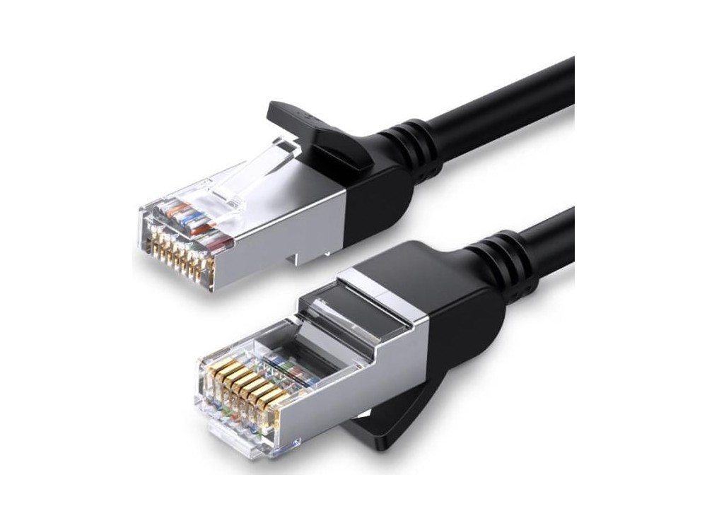 Ugreen U/UTP Cat.6 Ethernet Cable 10m. Pure Copper, Black
