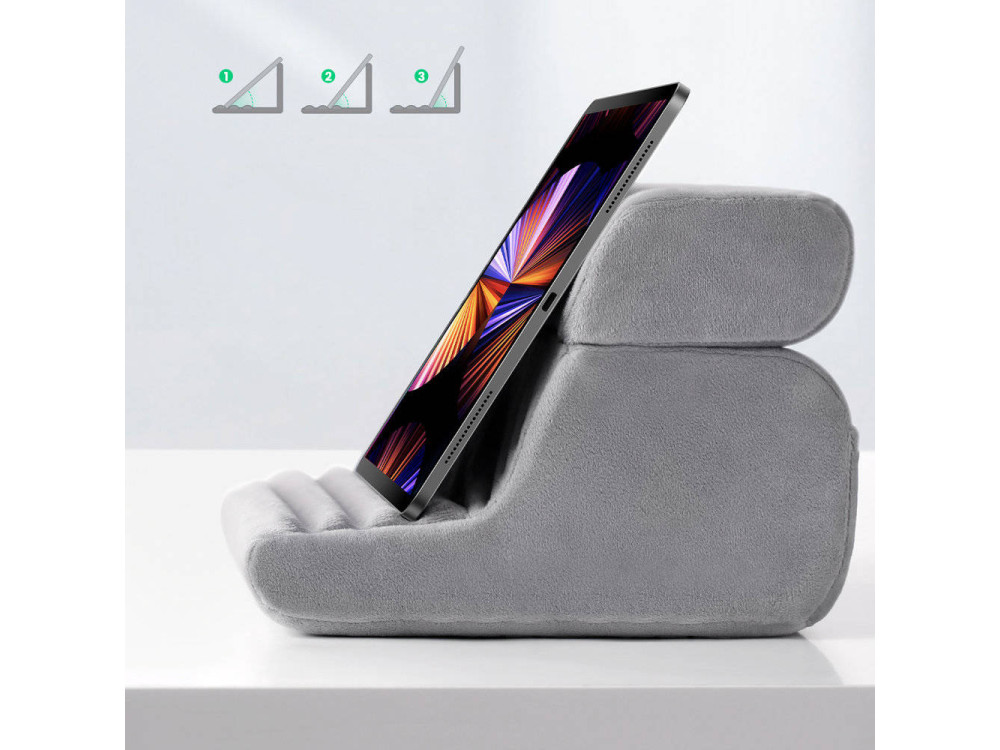 Ugreen Pillow Tablet Holder Βάση/Stand Μαξιλάρι για συσκευές 5"-13", Grey