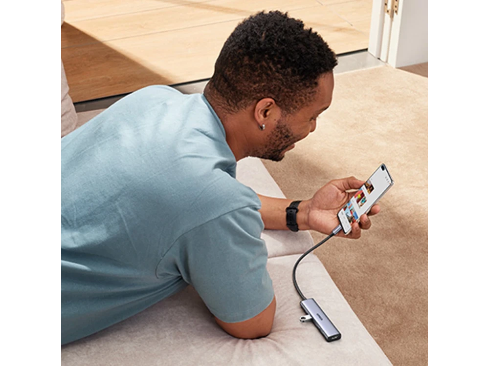 Ugreen Revodok 5-in-1 USB C Data Hub - 1*HDMI/4K + USB-A3.0 + 2*USB-A2.0 + 1*100W PD Charging