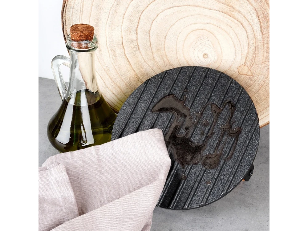 Vilde Cast Line, Burger Press Cast Iron, 17.5cm