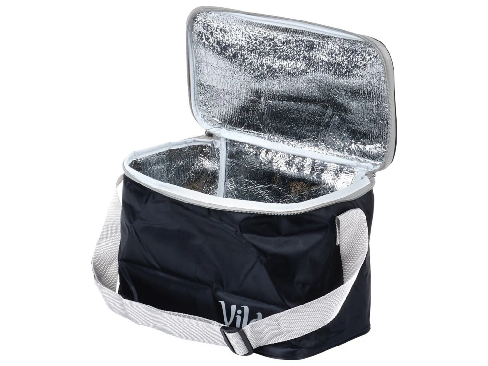 Vilde Cooler Bag Insulated Shoulder Bag 10L 31x17.5x20cm, Waterproof, Black