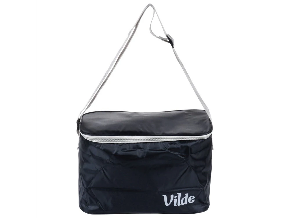 Vilde Cooler Bag Insulated Shoulder Bag 10L 31x17.5x20cm, Waterproof, Black