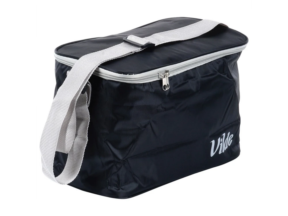 Vilde Cooler Bag Insulated Shoulder Bag 10L 31x17.5x20cm, Waterproof, Black