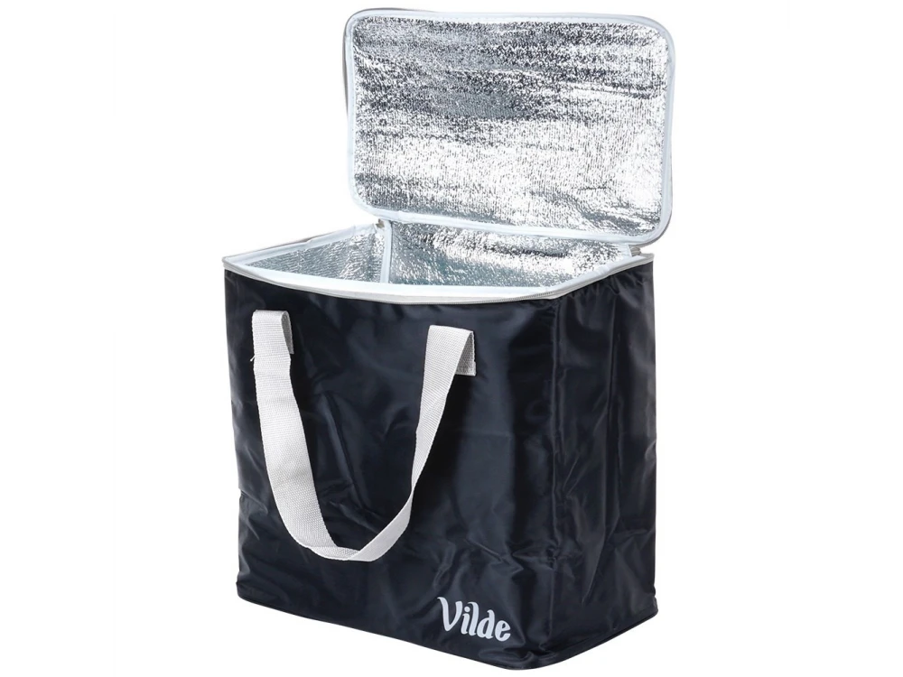 Vilde Cooler Bag Insulated Shoulder Bag 30L 38.5x21.5x36cm, Waterproof, Black