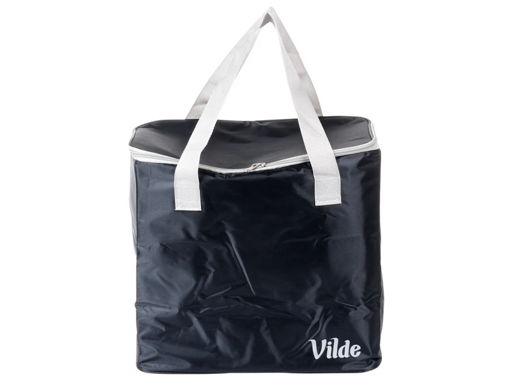 Vilde Cooler Bag Insulated Shoulder Bag 30L 38.5x21.5x36cm, Waterproof, Black