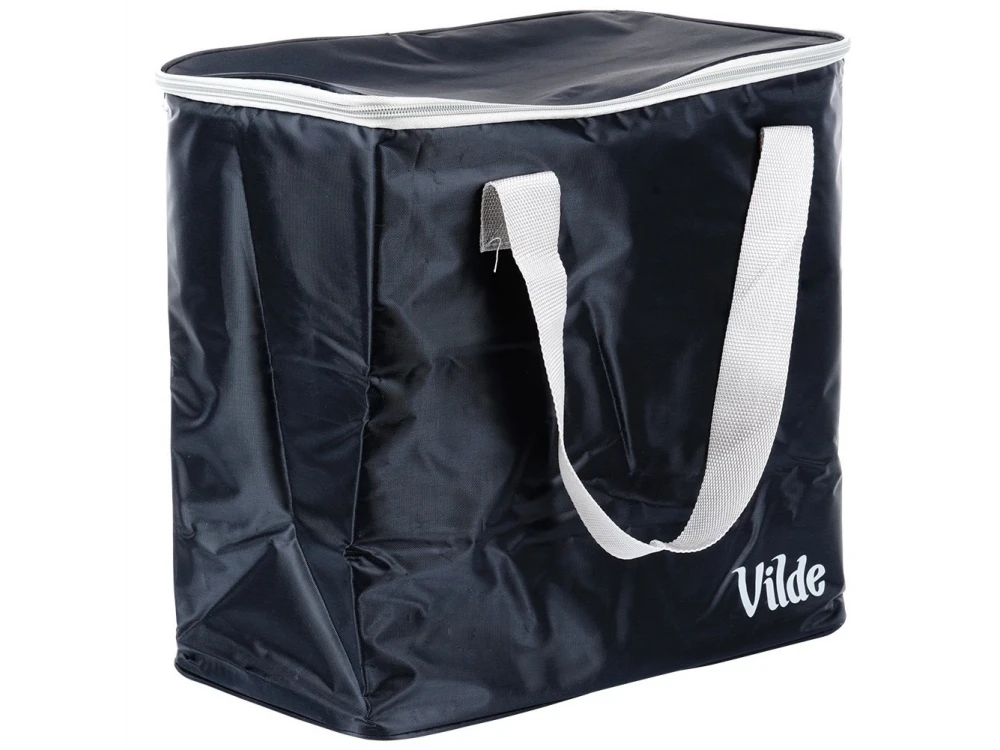 Vilde Cooler Bag Insulated Shoulder Bag 30L 38.5x21.5x36cm, Waterproof, Black
