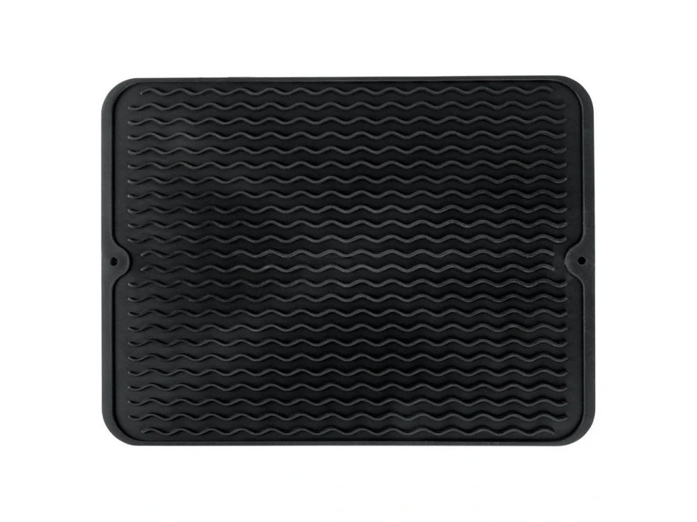 Vilde Dish Drying Mat 40x30cm, Επιφάνεια Στεγνώματος Σιλικόνης Μαύρη