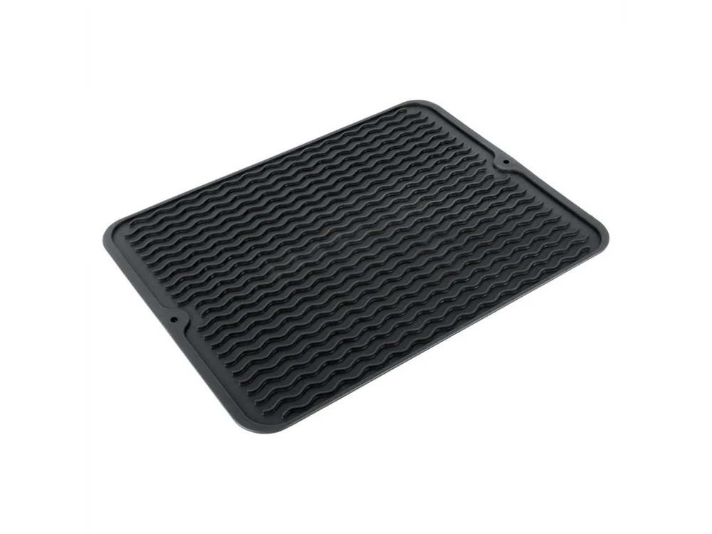 Vilde Dish Drying Mat 40x30cm, Επιφάνεια Στεγνώματος Σιλικόνης Μαύρη