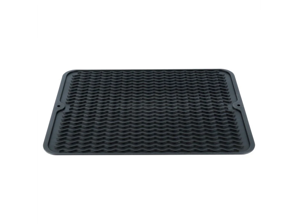 Vilde Dish Drying Mat 40x30cm, Επιφάνεια Στεγνώματος Σιλικόνης Μαύρη