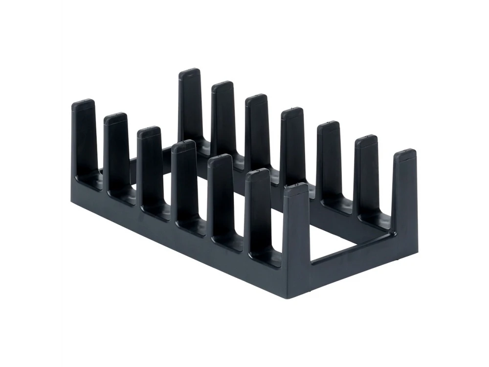 Vilde Lid Organiser, Sink Organiser for Lids etc. 28x15xcm, Black