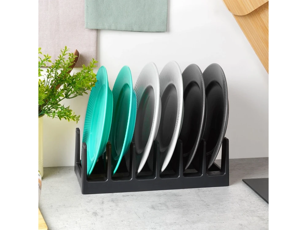 Vilde Lid Organiser, Sink Organiser for Lids etc. 28x15xcm, Black
