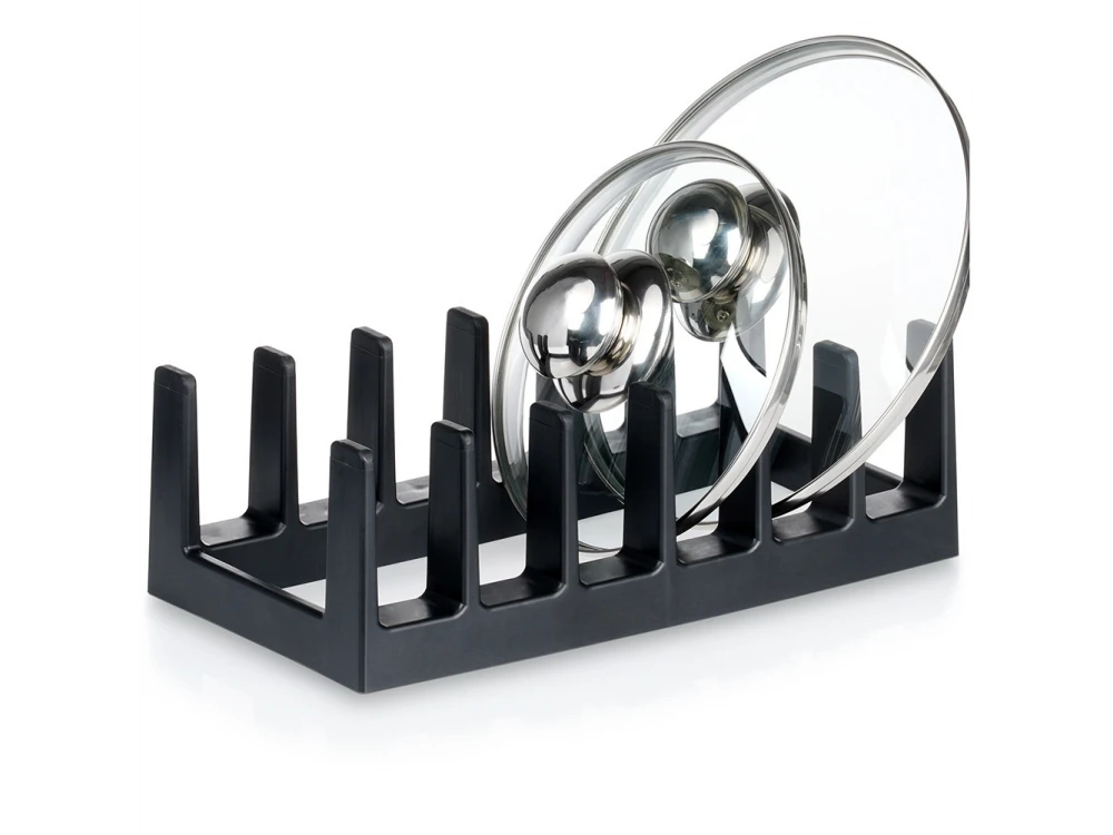 Vilde Lid Organiser, Sink Organiser for Lids etc. 28x15xcm, Black