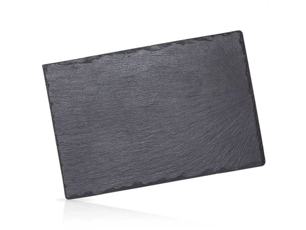 Vilde Stone Slate Serving Tray, Natural Stone Serving Platter 30x20cm