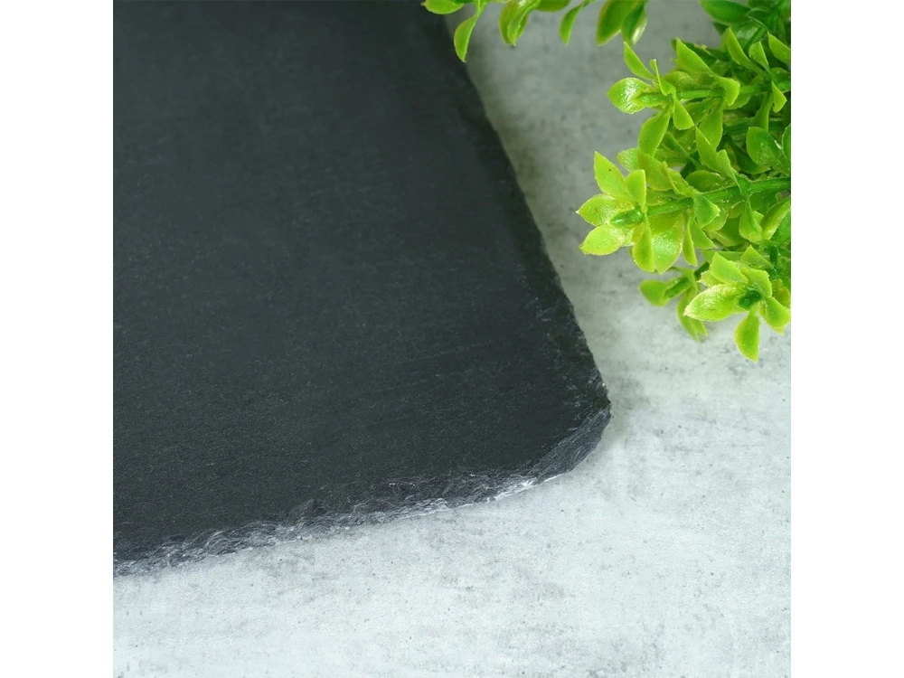 Vilde Stone Slate Serving Tray, Natural Stone Serving Platter 30x20cm