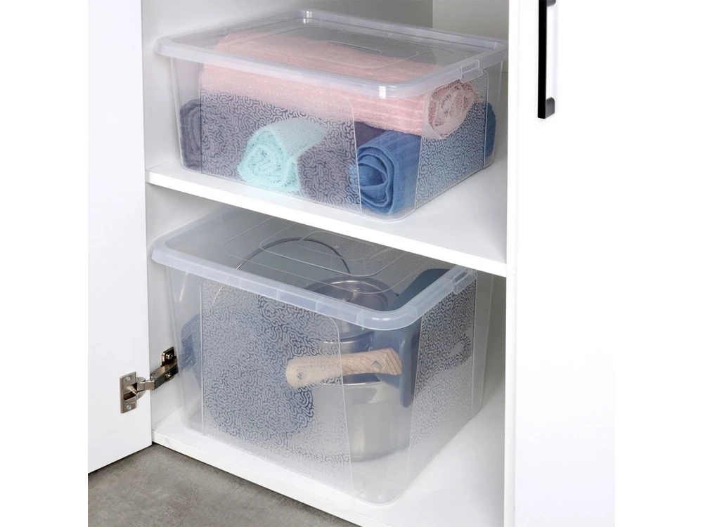 Vilde Storage Container 20L, Plastic Storage Box 40x33x20cm