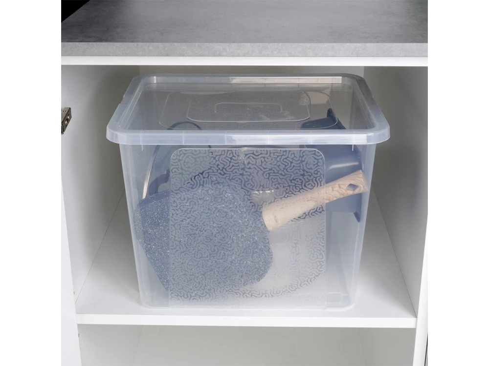 Vilde Storage Container 30L, Plastic Storage Box 40x33x30cm