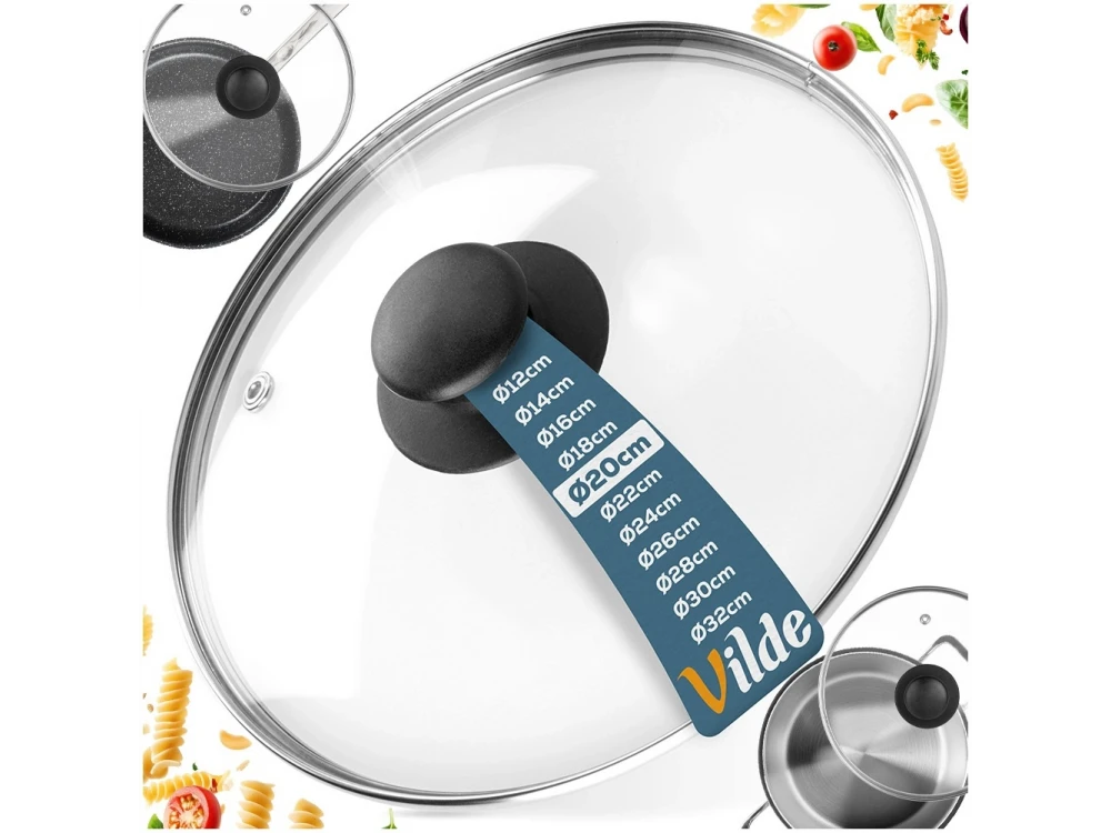 Vilde Glass Lid for Pan and Pot 20cm