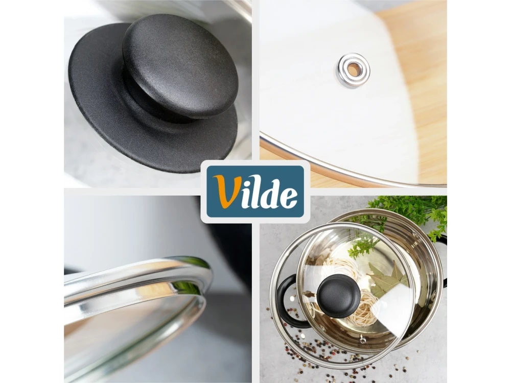 Vilde Glass Lid for Pan and Pot 20cm