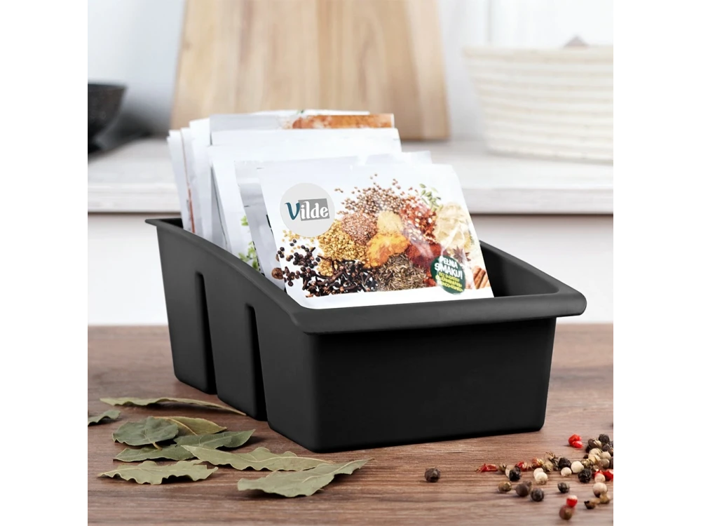 Vilde Spice Organizer, Black