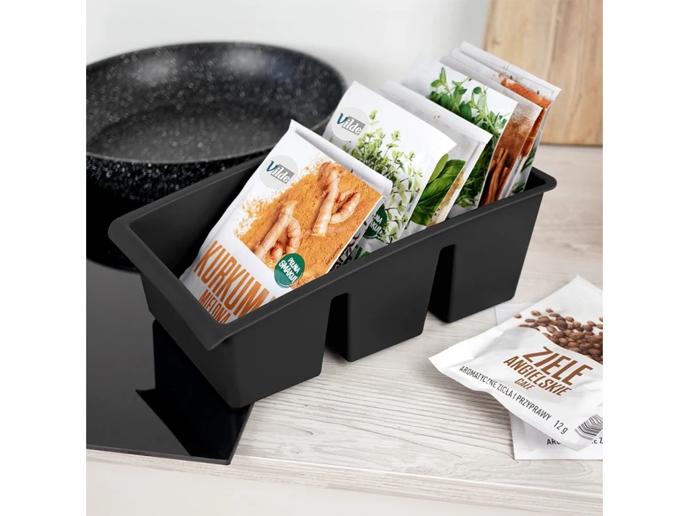 Vilde Spice Organizer, Black