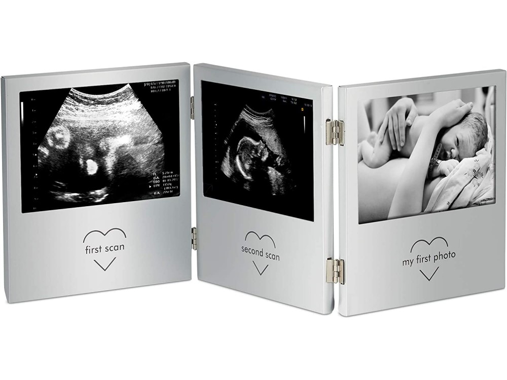 VonHaus Triple Sonogram Picture Frame for Infants