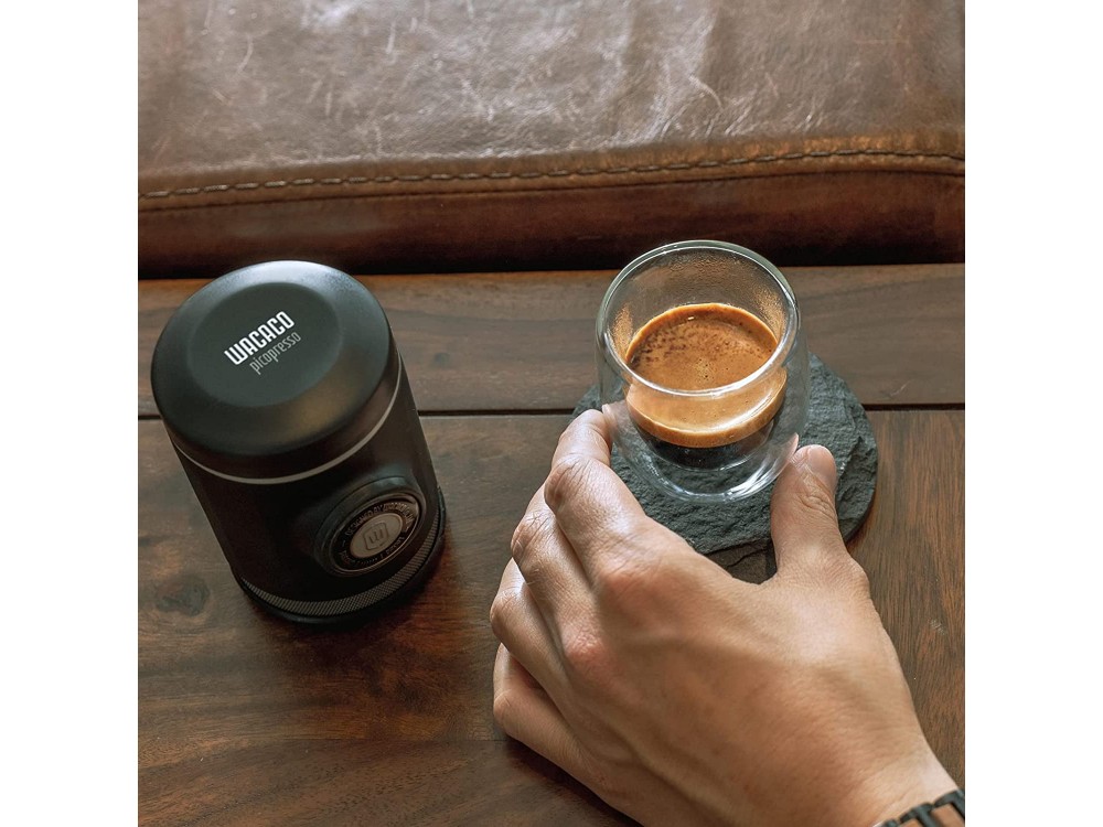 Wacaco Picopresso Φορητή Μηχανή Espresso Για Αλεσμένο Καφέ, με Προστατευτική Θήκη