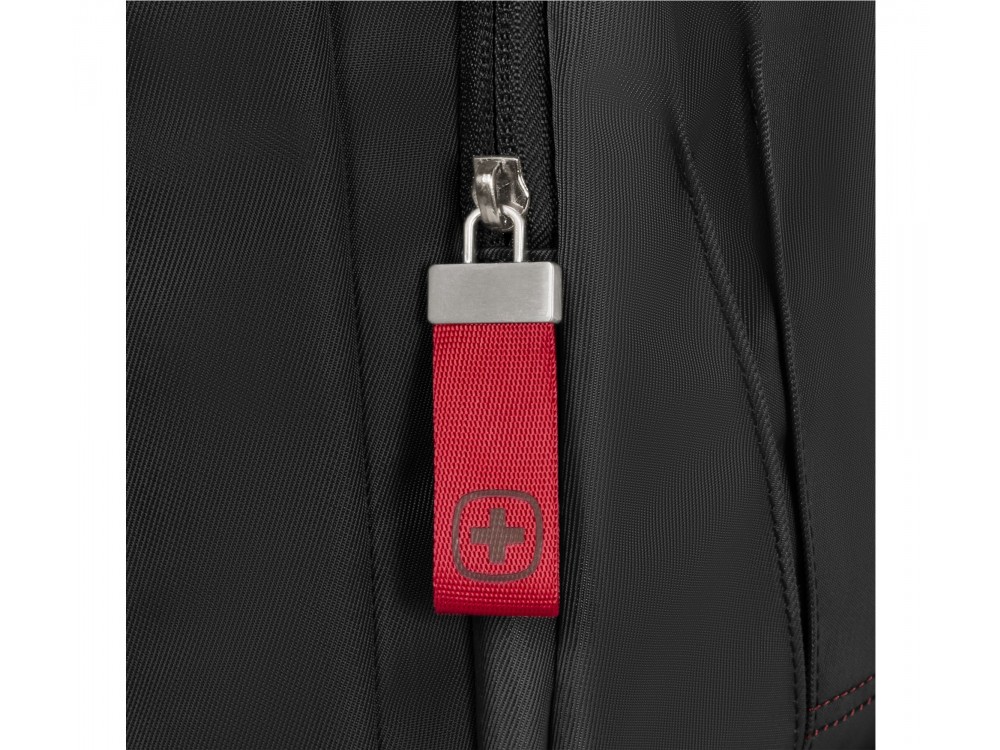 Wenger Motion Backpack / Τσάντα Laptop για Laptop έως 15.6" & Θήκη για Tablet, Chic Black