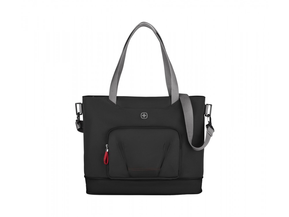 Wenger Motion Deluxe Tote Bag / Τσάντα Laptop για Laptop έως 15.6" & Θήκη για Tablet, Chic Black